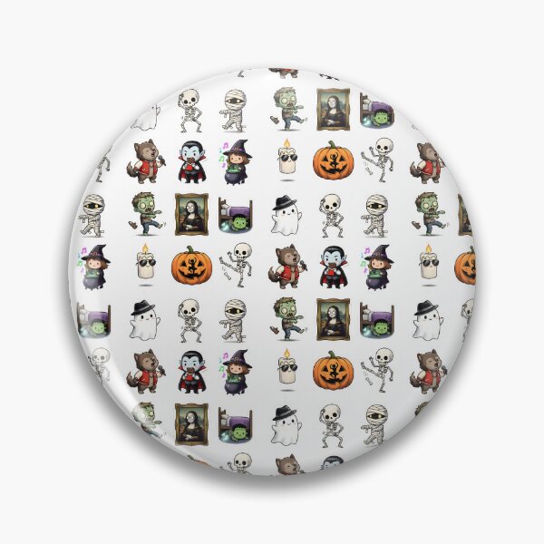 Item preview, The Spooky Comedy Monster Mash - StickerPack designed and sold by Dhenin Studio.