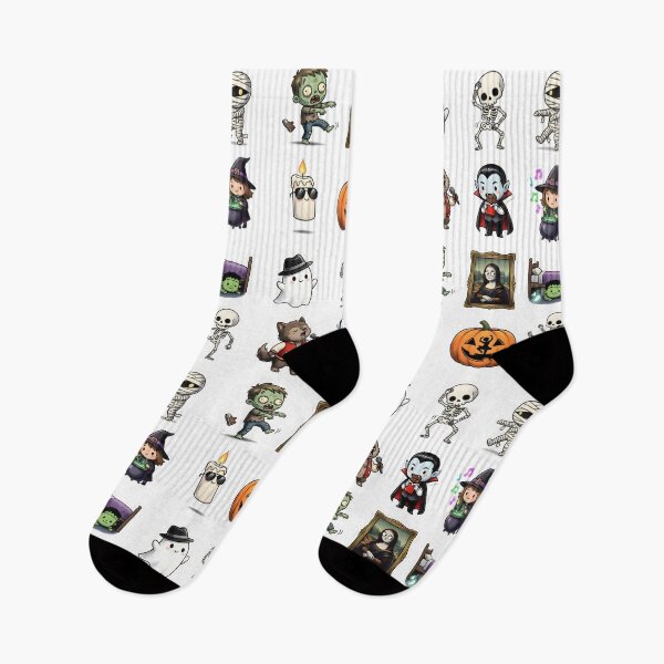 Item preview, The Spooky Comedy Monster Mash - StickerPack designed and sold by Dhenin Studio.
