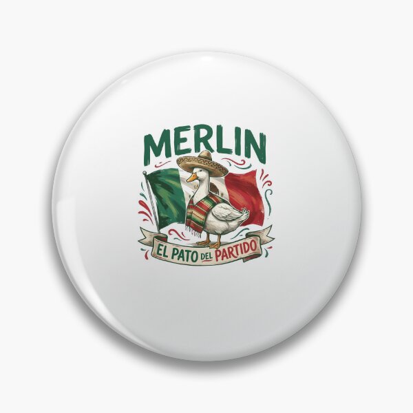 Item preview, Merlin El Pato Del Partido Funny Mexican Goose Soccer Patriotic Meme designed and sold by nojany.