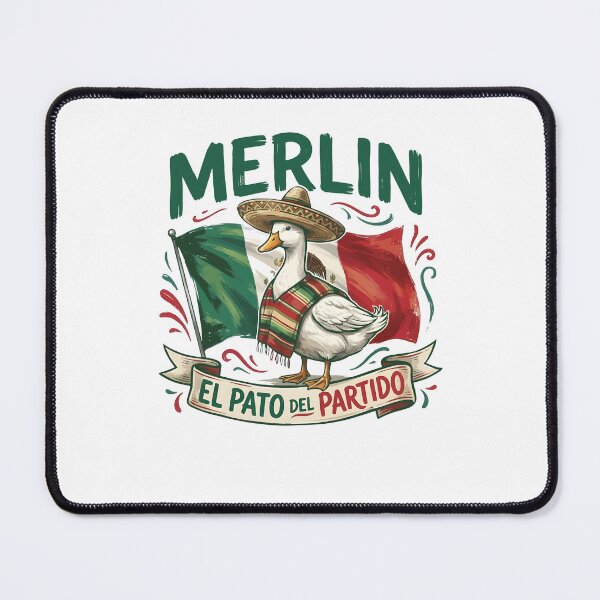 Item preview, Merlin El Pato Del Partido Funny Mexican Goose Soccer Patriotic Meme designed and sold by nojany.