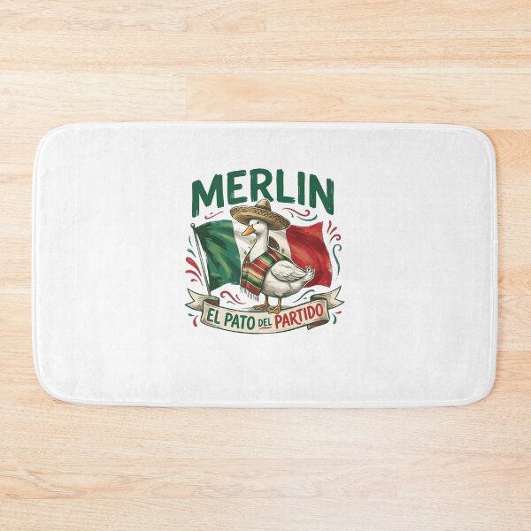 Item preview, Merlin El Pato Del Partido Funny Mexican Goose Soccer Patriotic Meme designed and sold by nojany.