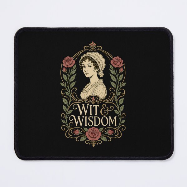 Item preview, Pride and Prejudice Wit and Wisdom Regency Rose Portrait designed and sold by Fenay Designs.