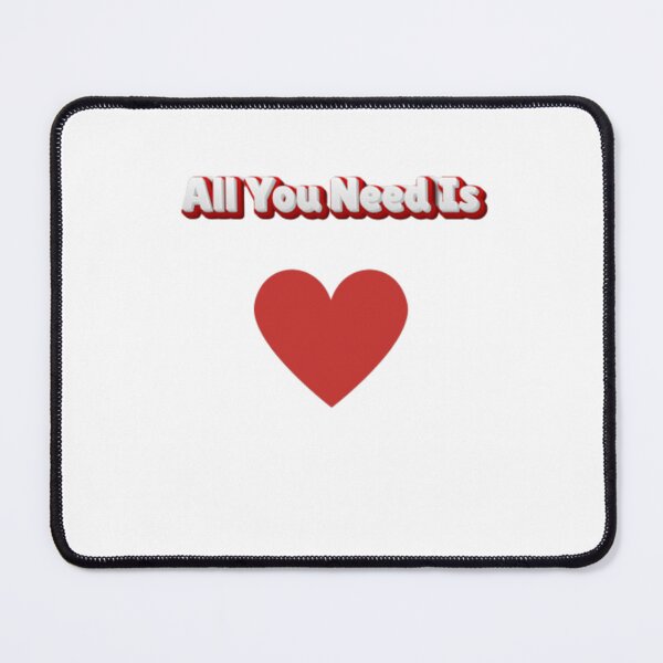 Item preview, All You Need Is Love – Bold Heart Design designed and sold by Soujji-Designs.