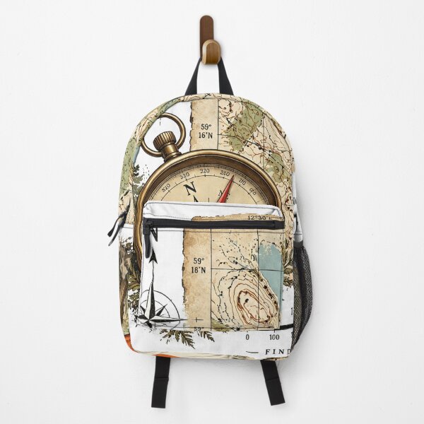 Item preview, T-Shirt - Sticker - Find Your Way Orienteering Map Art designed and sold by ForeverPrintsOK.