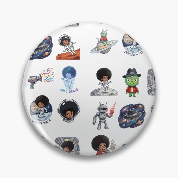 Item preview, Lost in Space: Sci-Fi Pop Parodies - StickerPack designed and sold by Dhenin Studio.