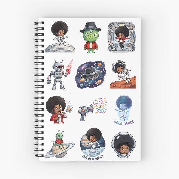 Item preview, Lost in Space: Sci-Fi Pop Parodies - StickerPack designed and sold by Dhenin Studio.