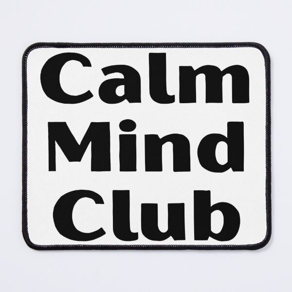Item preview, Calm Mind Club Aesthetic Slow Living Meditation Gift Tee designed and sold by FarazDesign110.