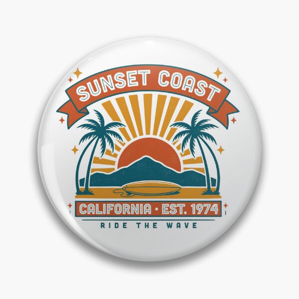 Item preview, Sunset Coast Vintage Retro designed and sold by velorea.