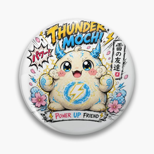 Item preview, Thunder Mochi gift for friends team Mochi designed and sold by BadMary.
