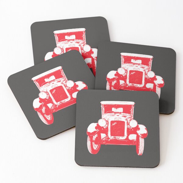 Item preview, Austin Seven vintage British classic car monoblock red/white designed and sold by soitwouldseem.