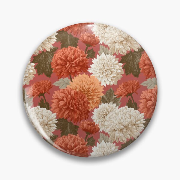 Item preview, Cute Chrysanthemum - Hawaiian Flower Pattern - Retirement Gifts For Grandpa designed and sold by RoyalStarsPatts.