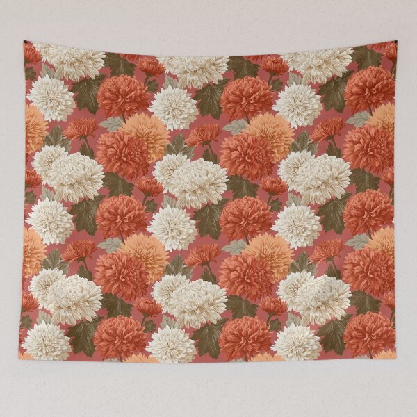Item preview, Cute Chrysanthemum - Hawaiian Flower Pattern  - Retirement Gifts For Grandpa designed and sold by RoyalStarsPatts.