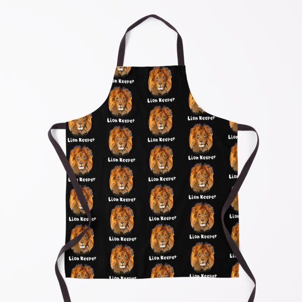 Item preview, L is for Lion Keeper,Lion Keeper Design – Dedicated Big Cat Care and Wildlife Keeper Artwork designed and sold by PrettylittlepastelUk.