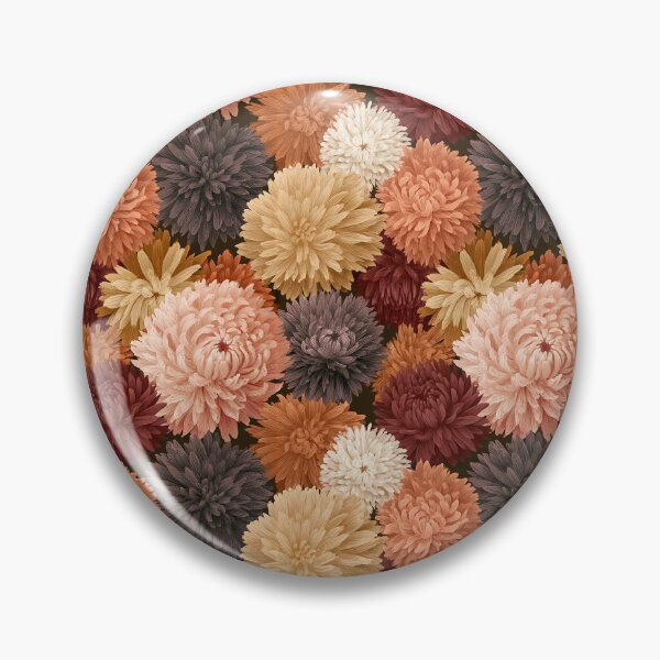 Item preview, Artistic Chrysanthemum Flower - Tropical Flower Pattern - Retirement Gifts For Grandma designed and sold by RoyalStarsPatts.
