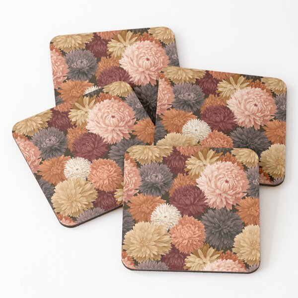 Item preview, Artistic Chrysanthemum Flower - Tropical Flower Pattern  - Retirement Gifts For Grandma designed and sold by RoyalStarsPatts.
