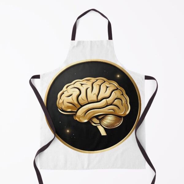 Item preview, Golden Brain | Luxury Neuroscience Symbol designed and sold by simaso.