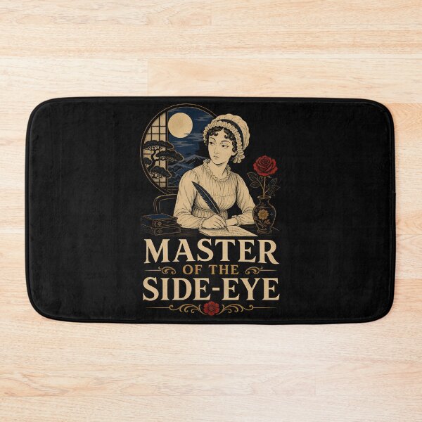 Item preview, Master Of The Side Eye Jane Austen Pride and Prejudice Vintage Art designed and sold by Fenay Designs.