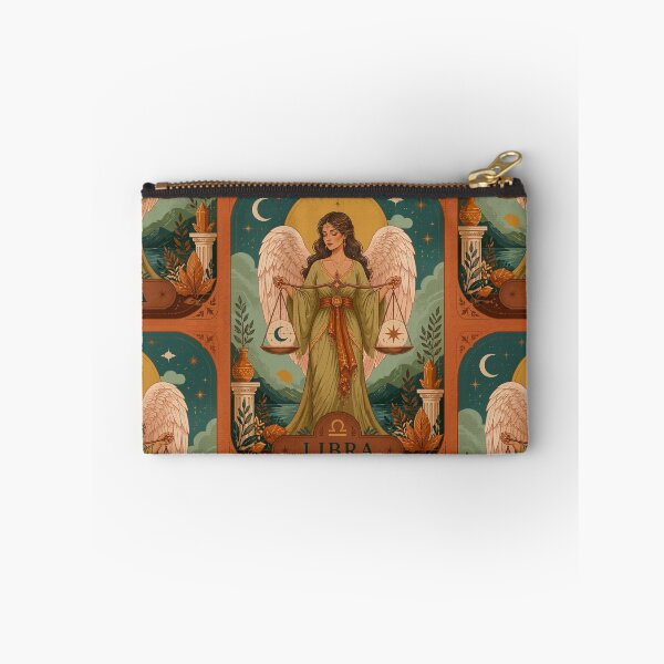Item preview, Libra Zodiac Sign Angel Art Print | Vintage Celestial Libra Astrology Illustration | Boho Tarot Wall Art | Horoscope Goddess | Libra Birthday Gift | Moon Stars Aesthetic designed and sold by RSDigitalPrintDesign.