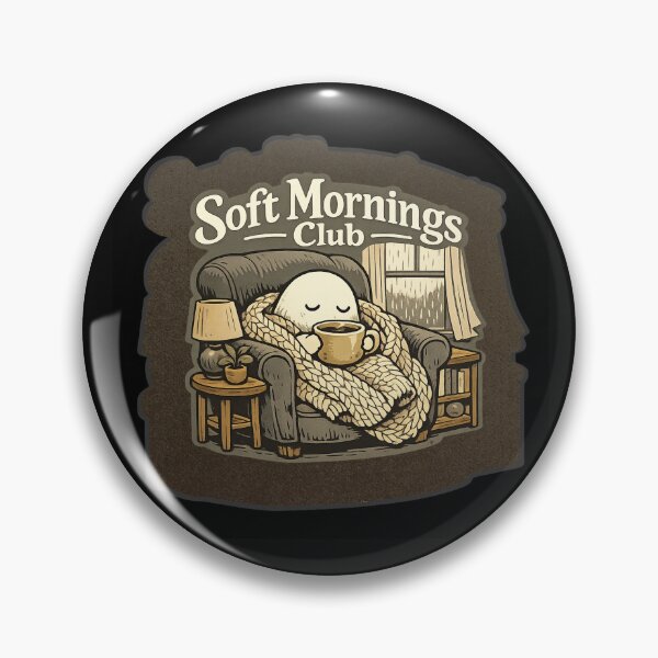 Item preview, Soft Mornings Club designed and sold by QuietNovaShop.
