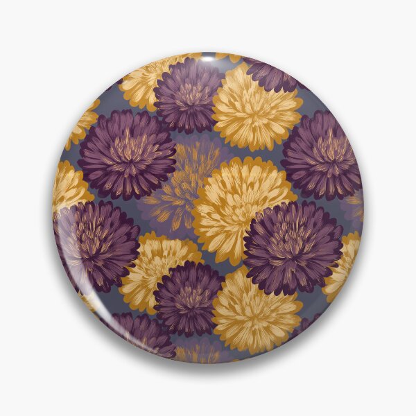 Item preview, Whimsical Chrysanthemum Floral - Flower Floral Pattern - Retirement Gifts for Wife designed and sold by RoyalStarsPatts.