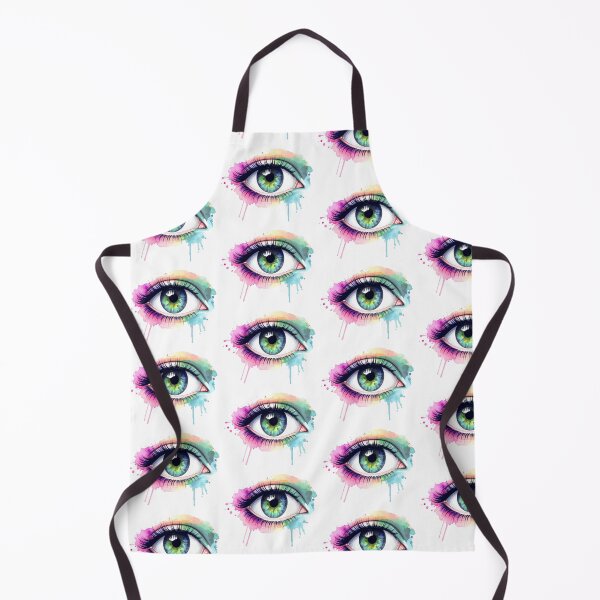 Item preview, Female eye, green, in translucent watercolors designed and sold by LiskoDesign.