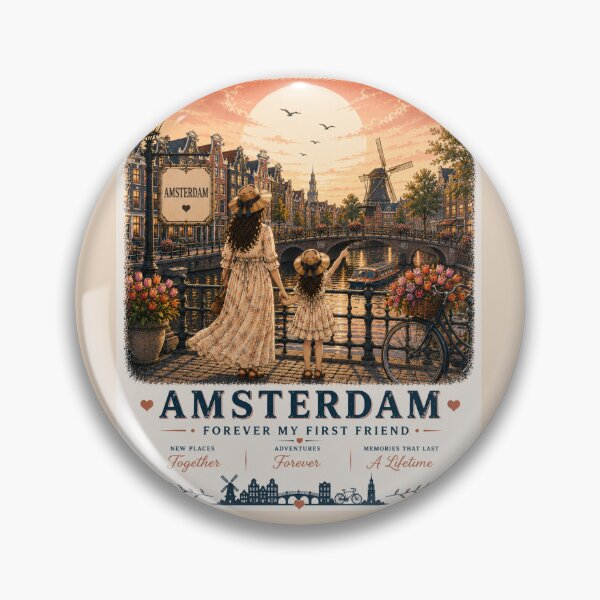 Item preview, Amsterdam Mother Daughter Forever My First Friend designed and sold by BagFactoryUK.
