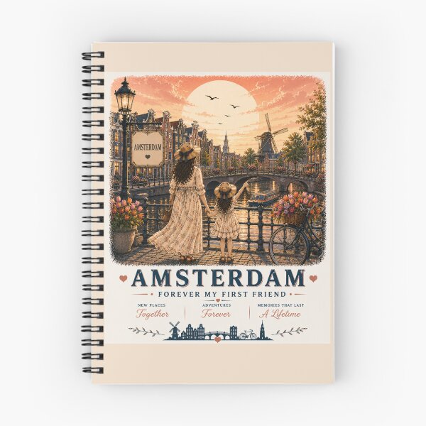 Item preview, Amsterdam Mother Daughter Forever My First Friend designed and sold by BagFactoryUK.