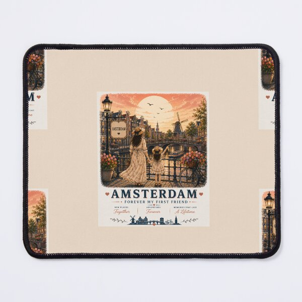 Item preview, Amsterdam Mother Daughter Forever My First Friend designed and sold by BagFactoryUK.