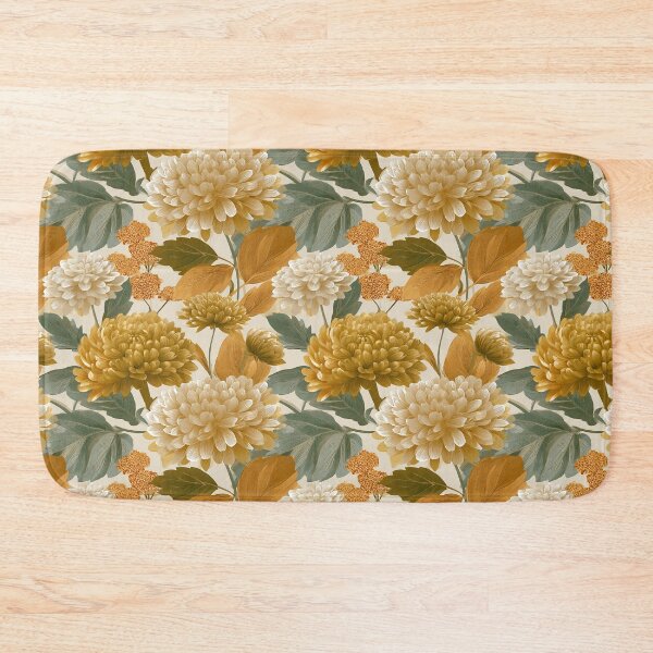Item preview, Vibrant Chrysanthemum Print  - Birth Flower Pattern  - Retirement Gifts for Husband designed and sold by RoyalStarsPatts.