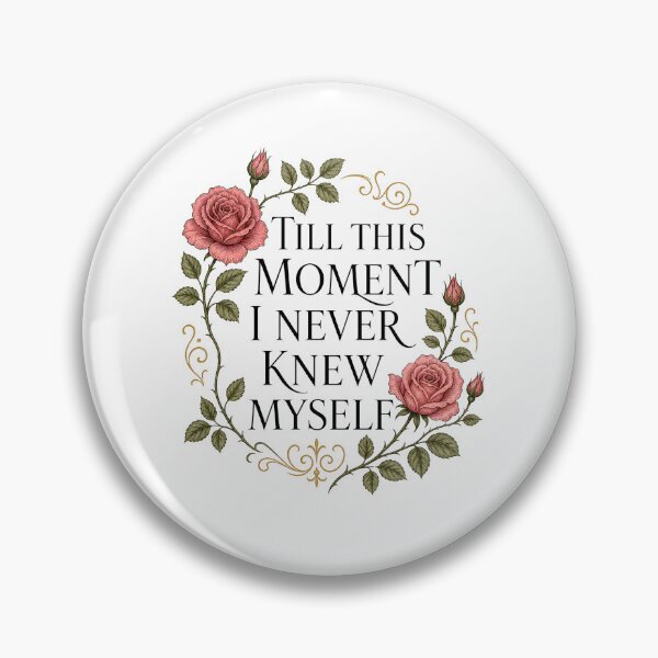 Item preview, Till This Moment I Never Knew Myself Pride and Prejudice Rose Art designed and sold by Fenay Designs.