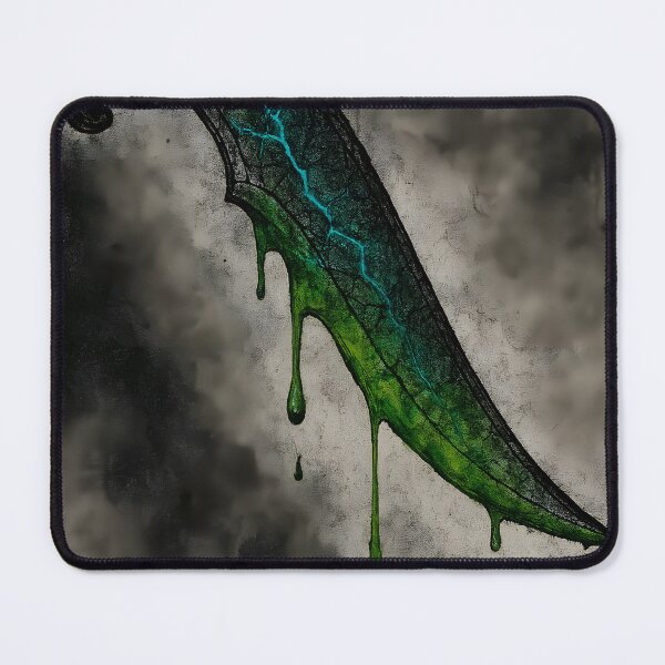 Item preview, Serpent's Kiss Dagger — Poison Venom Dark Fantasy Ink Art Print designed and sold by MouradStudio.