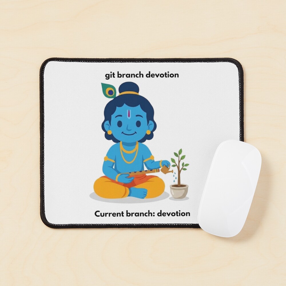 Item preview, Mouse Pad designed and sold by BhaktiByte.