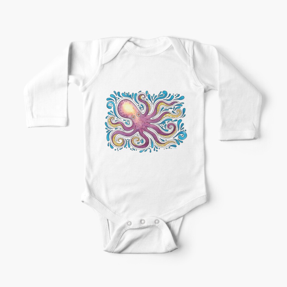 Item preview, Long Sleeve Baby One-Piece designed and sold by breannacooke.