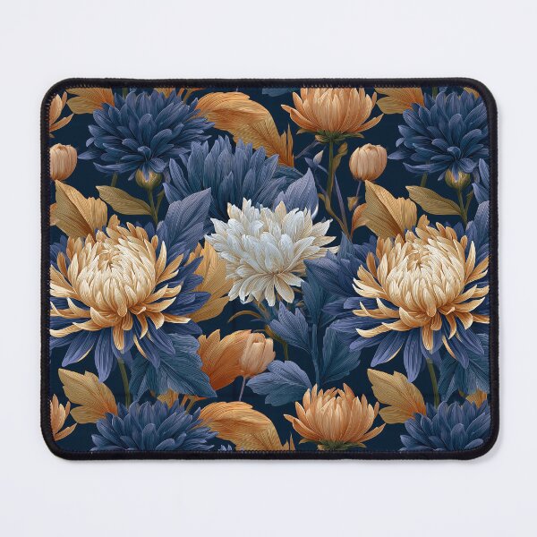 Item preview, Colorful Chrysanthemum  - Birthday Flower Pattern  - Secret Santa Gifts designed and sold by RoyalStarsPatts.