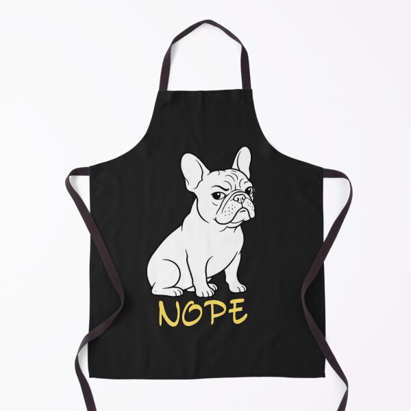 Item preview, Minimalist French Bulldog Nope Shirt | Funny Frenchie Dog Lover Graphic Tee designed and sold by AdicretorDesign.
