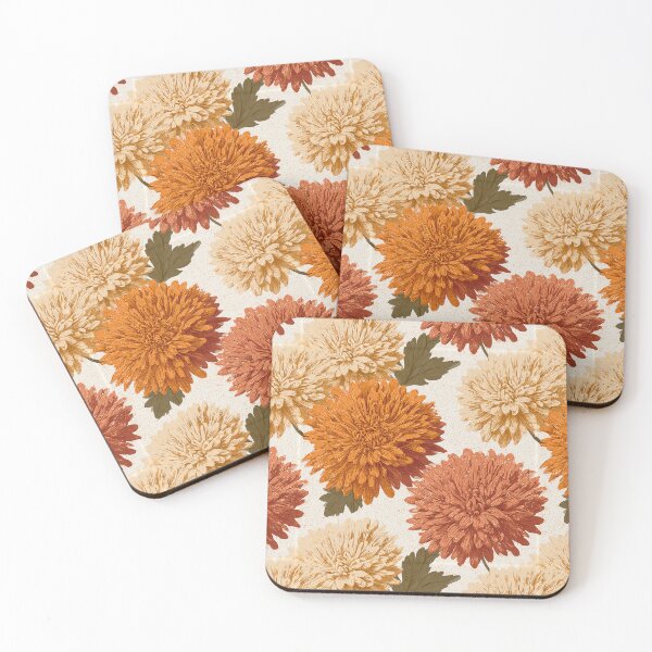 Item preview, Graceful Chrysanthemum Floral  - Birthday Flower Pattern  - Sympathy Gifts designed and sold by RoyalStarsPatts.