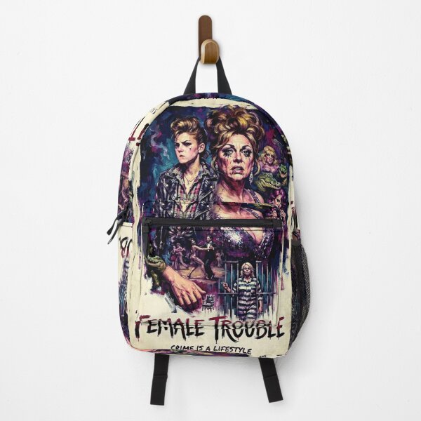 Item preview, Female Trouble Retro Cult Classic Movie Tribute Art Poster designed and sold by Art's Diner.
