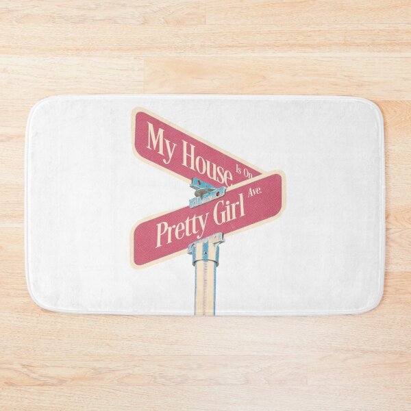 Item preview, Sabrina Pretty Girls Fan Art – My House Is On Pretty Girl Ave Street Sign Print designed and sold by gringoods.