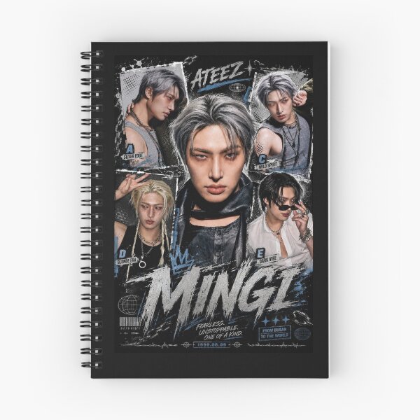 Item preview, Ateez Mingi K-Pop Music Gift Idea designed and sold by Dream-design2.