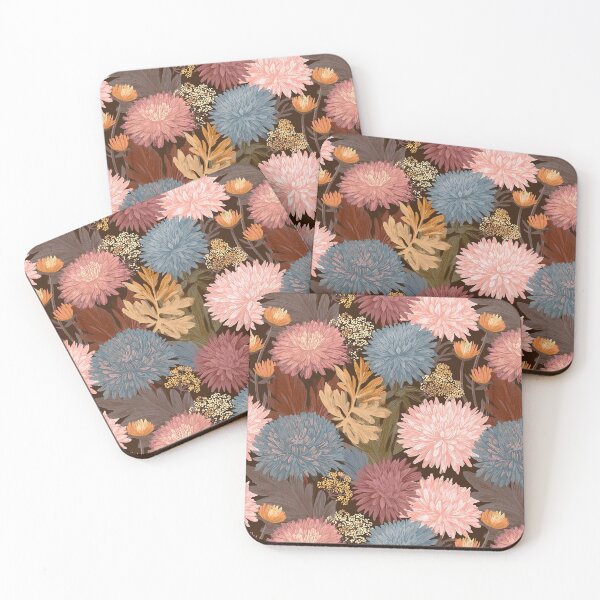 Item preview, Elegant Chrysanthemum Flower  - Retro Flower Floral  - Thank You Gifts designed and sold by RoyalStarsPatts.