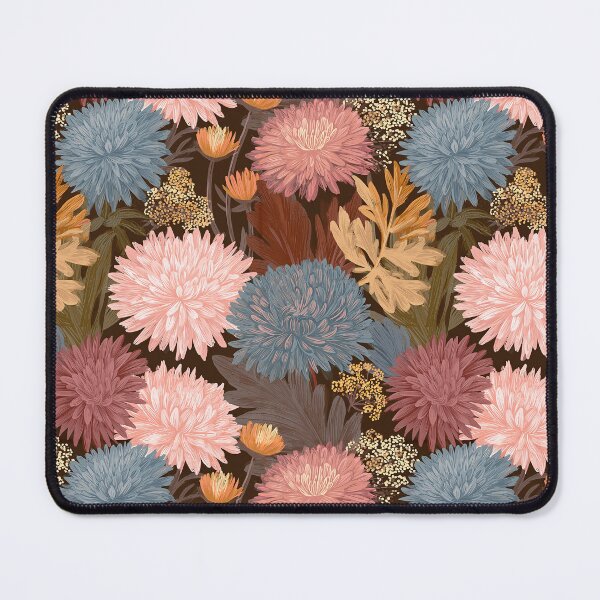 Item preview, Elegant Chrysanthemum Flower  - Retro Flower Floral  - Thank You Gifts designed and sold by RoyalStarsPatts.