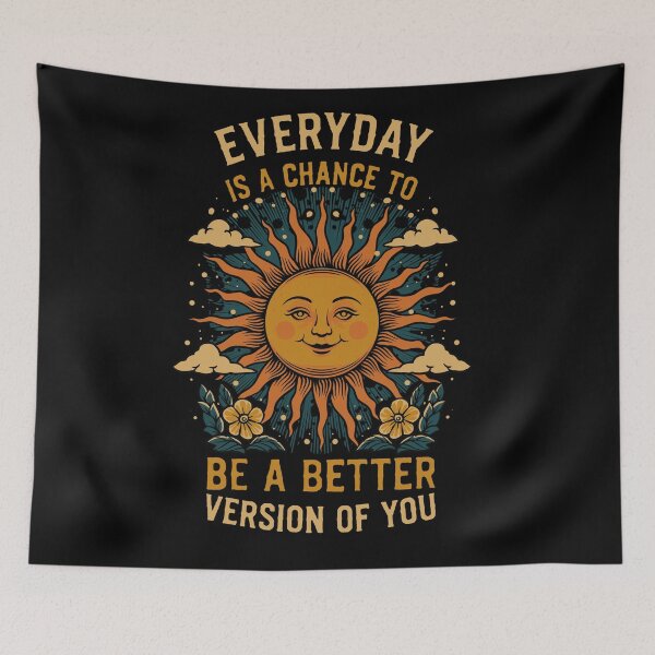 Item preview, Everyday Is A Chance To Be A Better Version Of You T-Shirt designed and sold by phsycartwork.