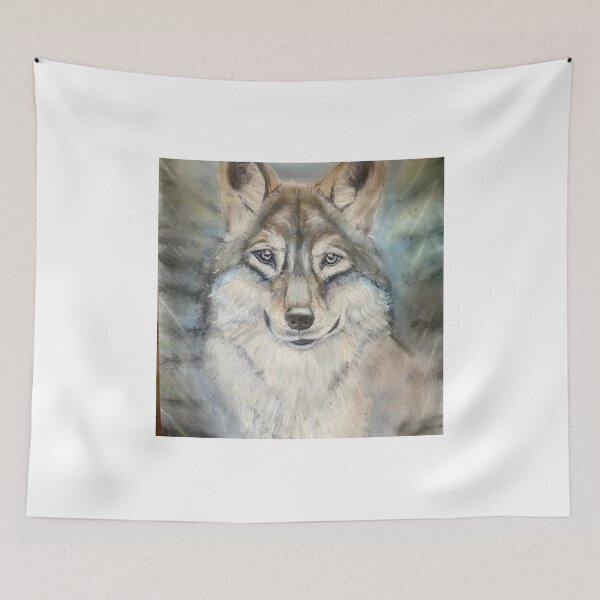 Item preview, The Spirit Of The Wolf designed and sold by MiniMiaArt.