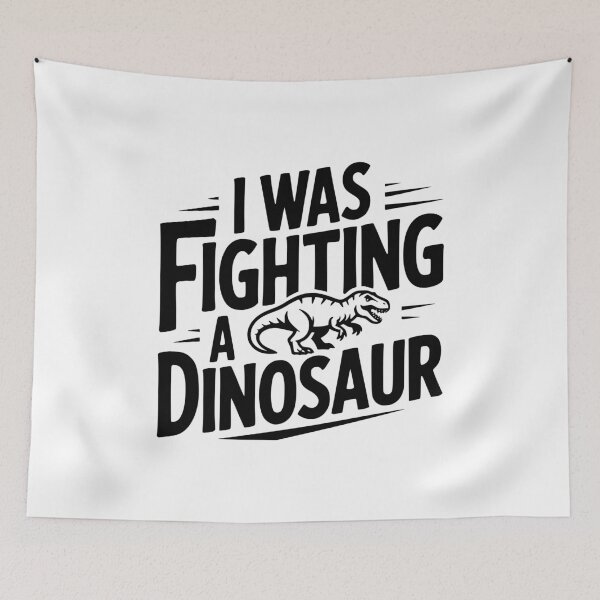 Item preview, I Was Fighting a Dinosaur designed and sold by Frank Ring.