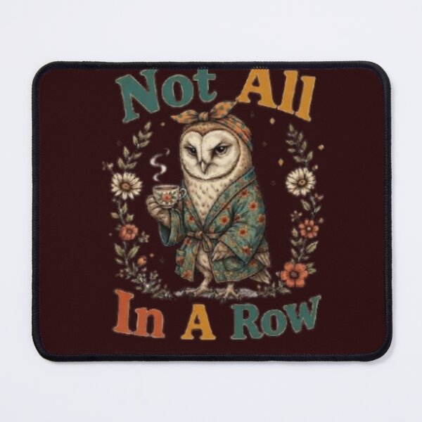 Item preview, Not All Who Wander Are Lost Owl Coffee Lover Vintage Floral Cottagecore PNG | Cozy Owl in Robe Graphic | Funny Bookish Nature Design | Boho Fall Shirt Design designed and sold by Marketflowcreation .