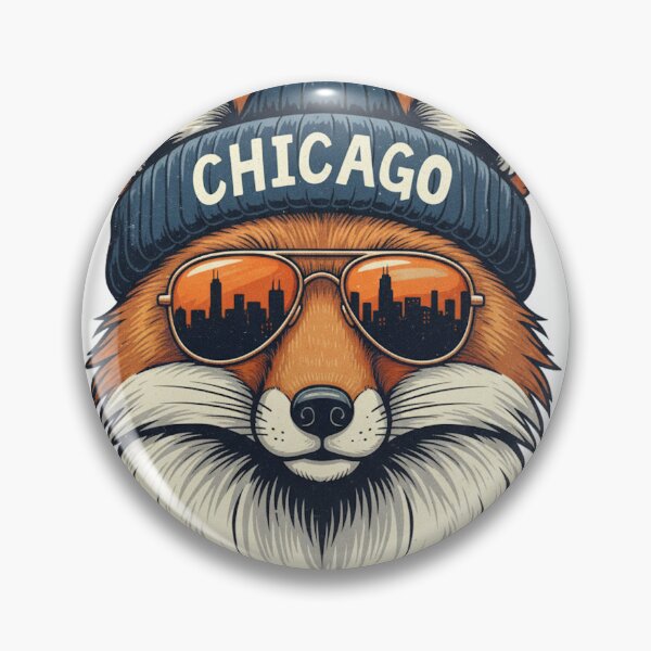 Item preview, California FOX with Beanie Chicago designed and sold by adnane1081.