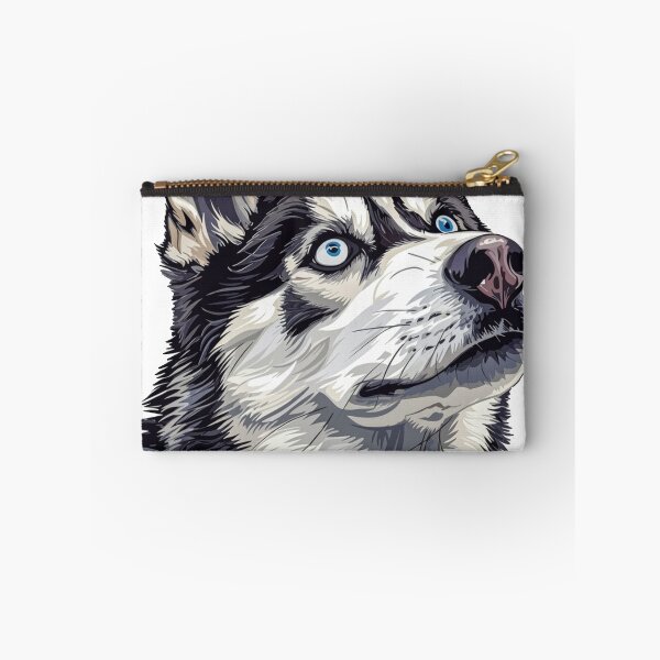Item preview, Majestic Siberian Husky Vector Portrait designed and sold by Antony004.