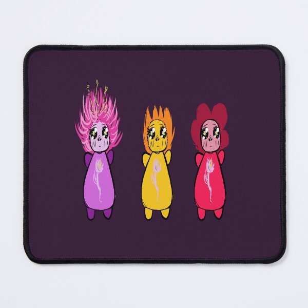 Item preview, Cute Magical Floral Spirits – Kawaii Fantasy Trio designed and sold by Yuki80.