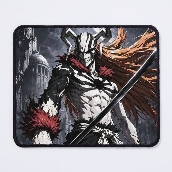 Item preview, Ichigo | Horned Skull Warrior – Dark Fantasy Moon Knight | Gothic Anime Inspired Art designed and sold by Dyan4.