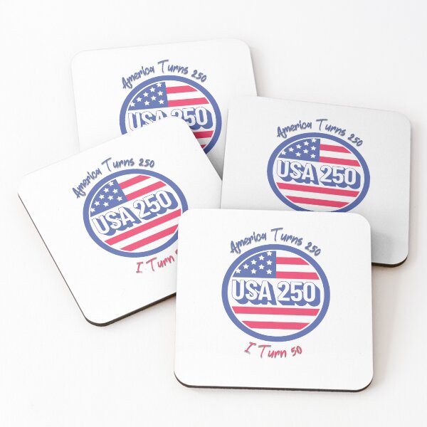 Item preview, America Turns 250 I Turn 50 designed and sold by AMCreatix.